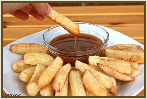 Crispy Apple Fries…